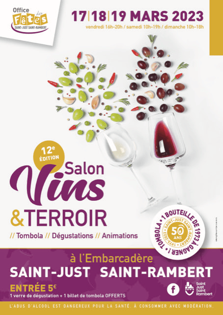 Salon Vins et Terroir Saint Just Saint Rambert