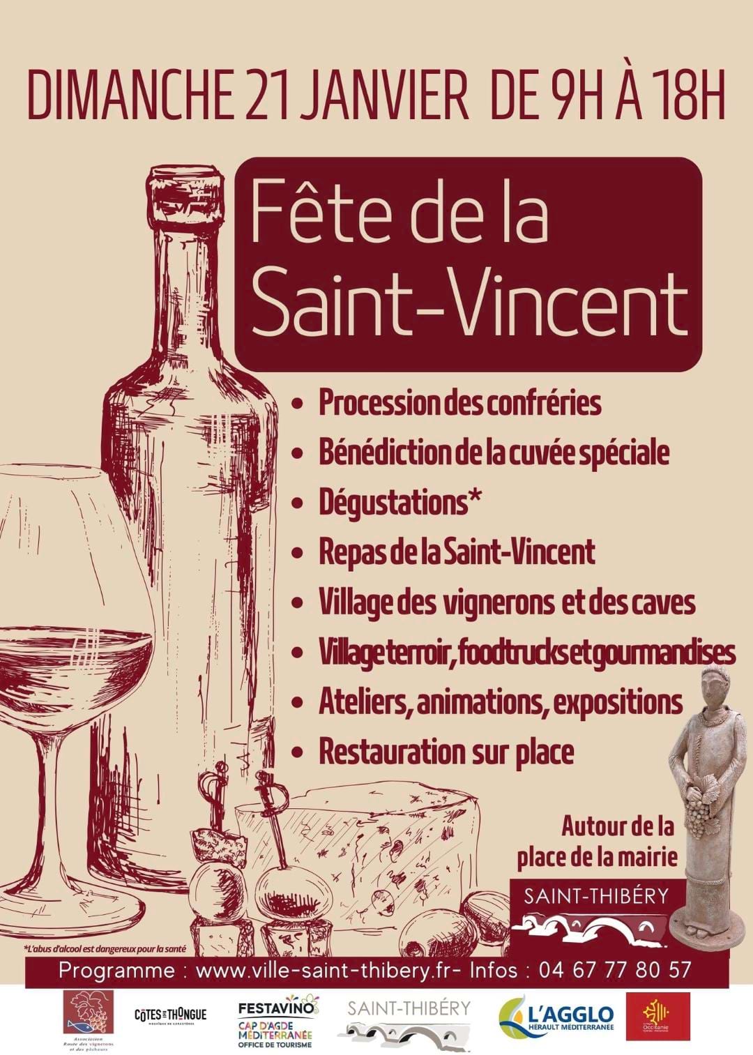 Saint Vincent, le patron des vignerons fêté en Occitanie!